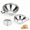 Canning Funnel with Strainer, Wide Mouth Canning Funnels by Unknown