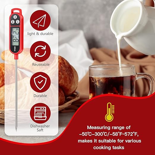Copkim 6 Pcs Meat Thermometer Food Thermometer - Image 4