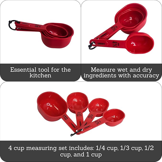 MIRRO 4pc Nested Measuring Cups Set - Image 2