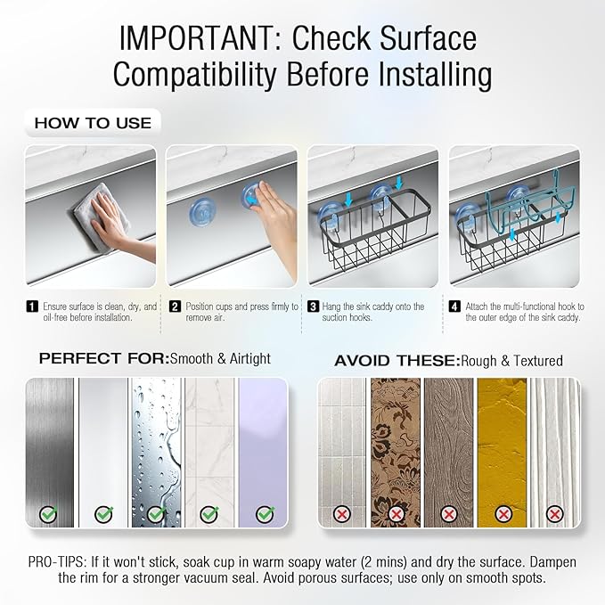 3-in-1 Kitchen Sink Caddy Organizer - Image 5
