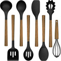 Silicone Cooking Utensil Set, Umite Chef 8-Piece Kitchen Utensils Set by UmiteChef