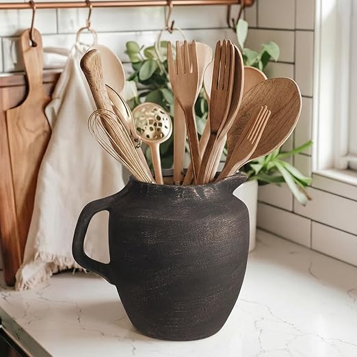 Potchen Rustic Kitchen Utensil Holder - Image 5