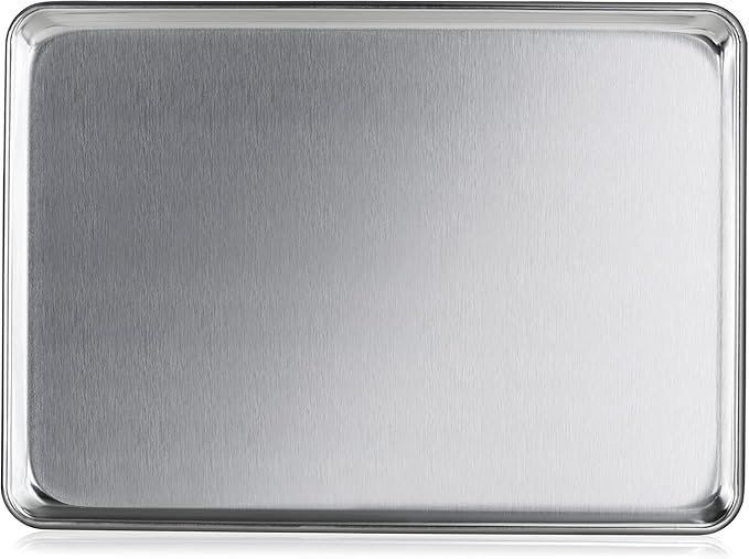 New Star Foodservice Commercial-Grade 18-Gauge Aluminum Sheet Pan/Bun Pan by NewStarFoodservice