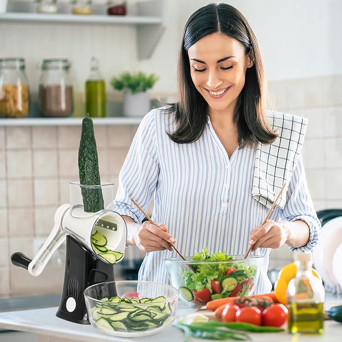 X Home 5-in-1 Rotary Cheese Grater - Image 7