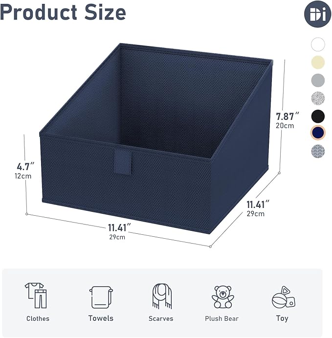 DIMJ Closet Storage Bins 8 Pack - Image 2