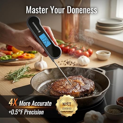 0.5 Sec Instant Read Meat Thermometer Digital - Image 3