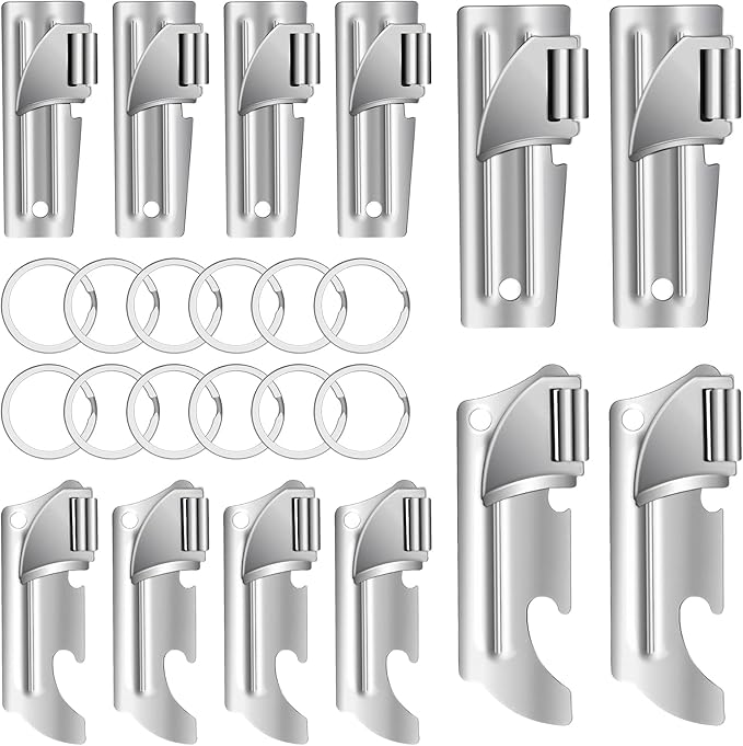 12 Pieces Military Style Can Openers by Anglecai