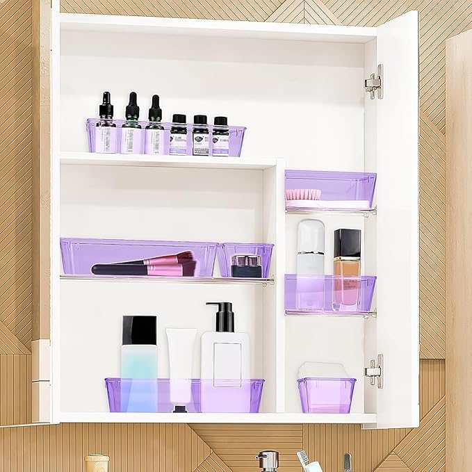 StorMiracle 16 PCS Drawer Organizer Set, 5 Varied Size Bathroom and kitchen - Image 6