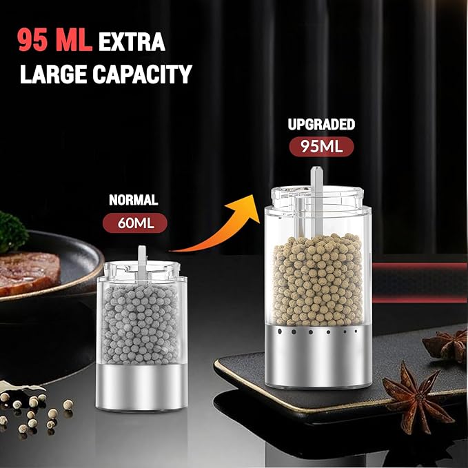 Electric Salt and Pepper Grinder Set - Image 7