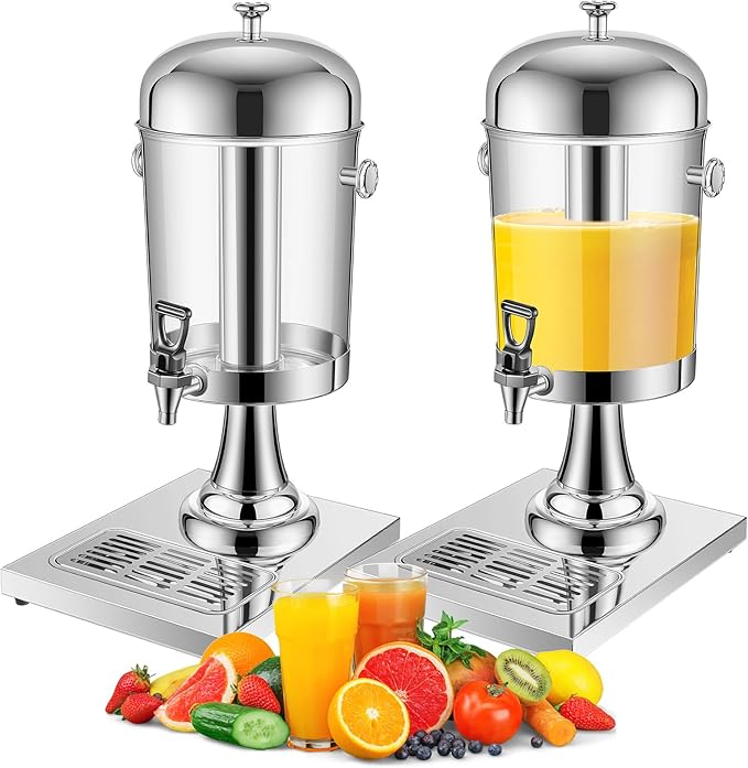 Gisafai 2 Pcs 2 Gallon Drink Dispensers by Gisafai