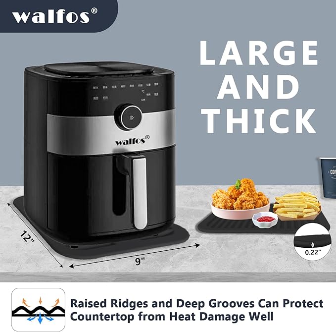 Walfos Silicone Trivets for Hot Pots and Pans - Image 7