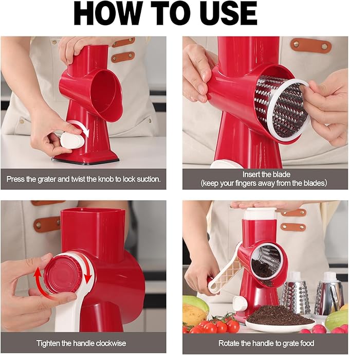 Cheese Grater Cheese Shredder - Image 8