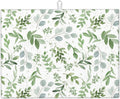 Sage Green Dish Drying Mat for Kitchen Counter Microfiber Absorbent, Spring by Vodbne
