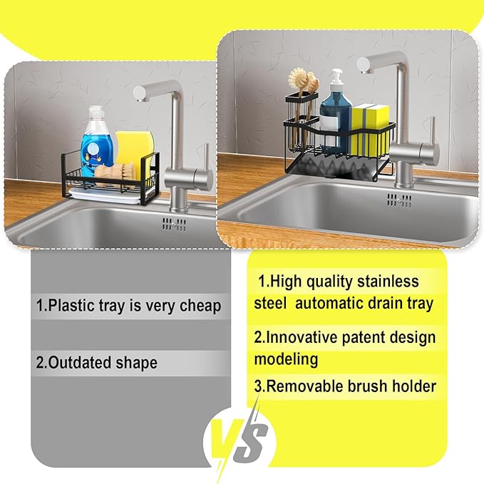 Fssvcd Maifan Sink Caddy Sponge Holder - Image 4