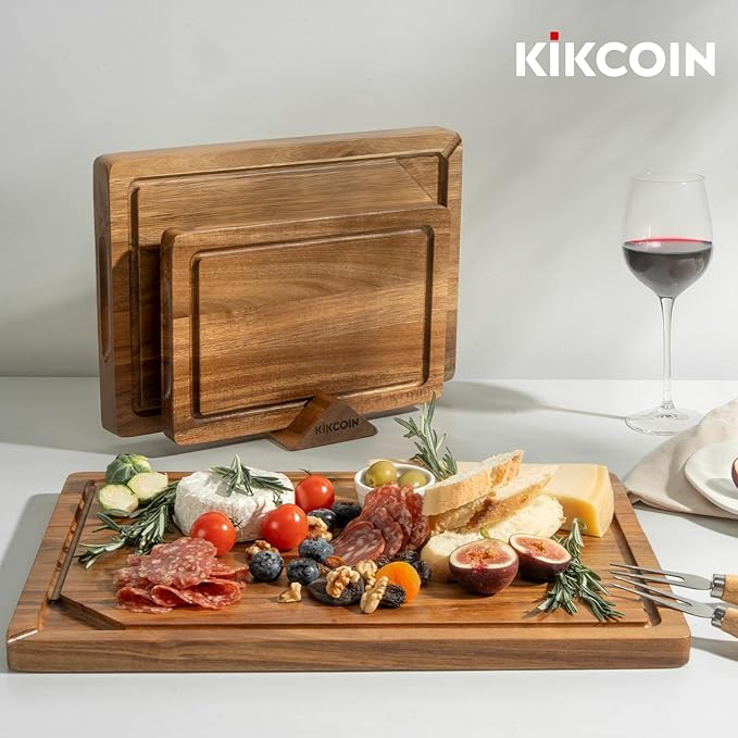 Kikcoin Acacia Wood Cutting Boards - Image 9