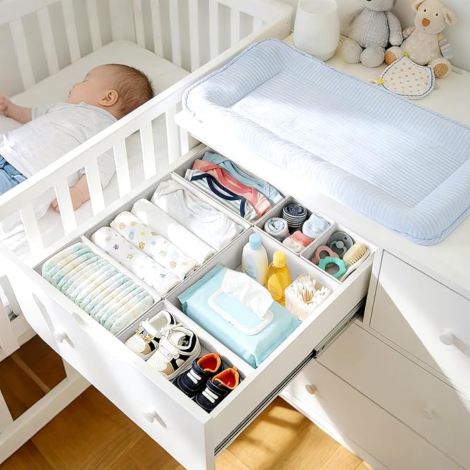 DIMJ Drawer Organizer Clothes 28 Pack - Image 3