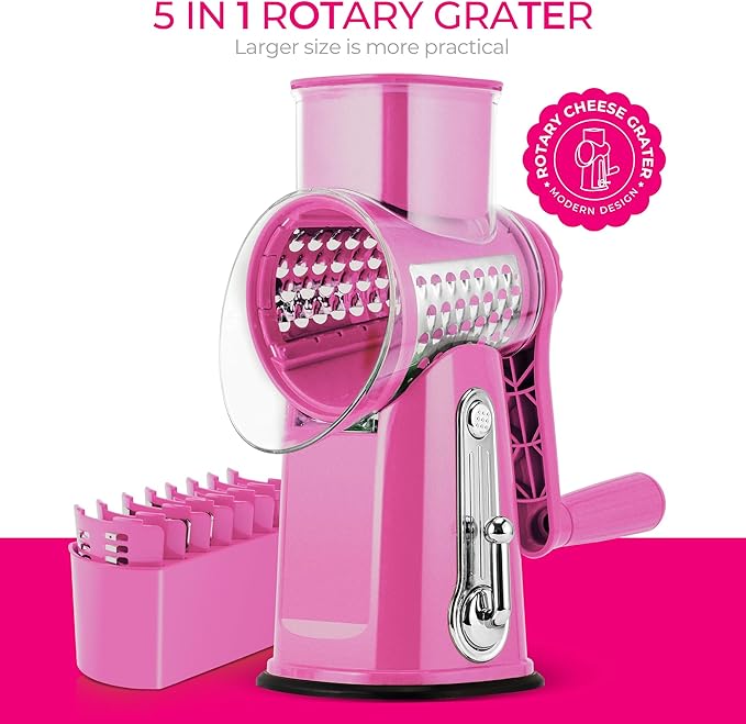 SUSTEAS Rotary Cheese Grater - Image 8