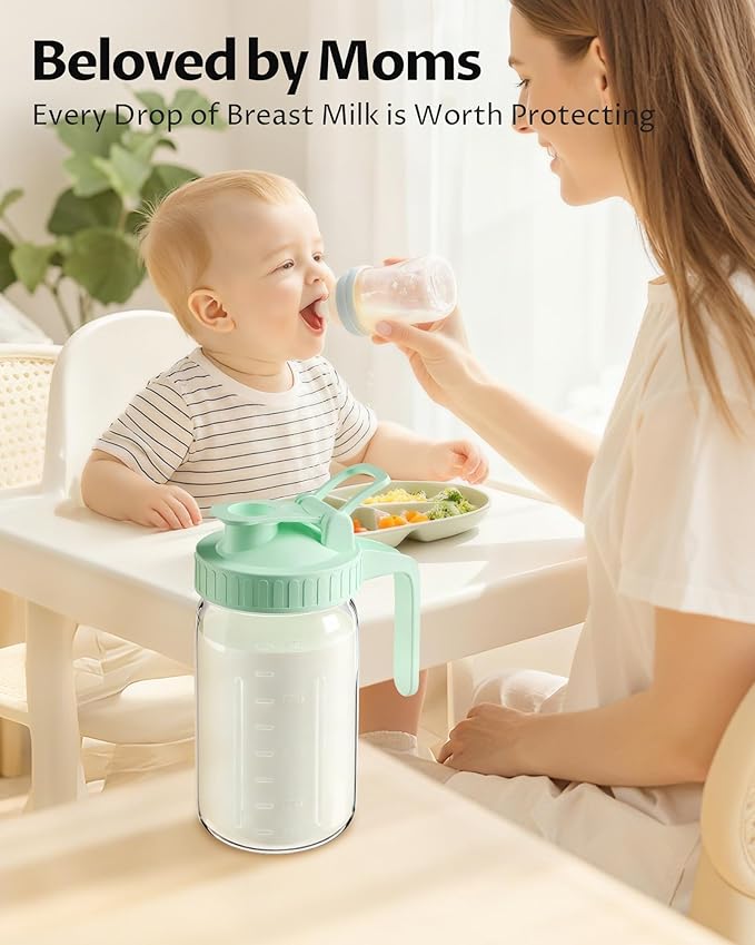 2-Pack 32oz Breast Milk Pitcher - Image 7