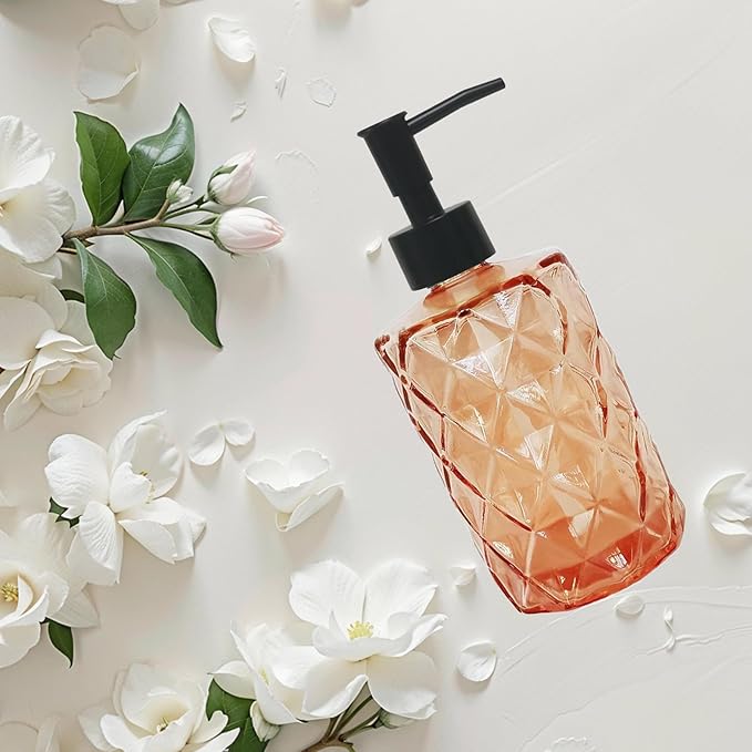 12Oz Small Glass Soap Dispenser - Image 3