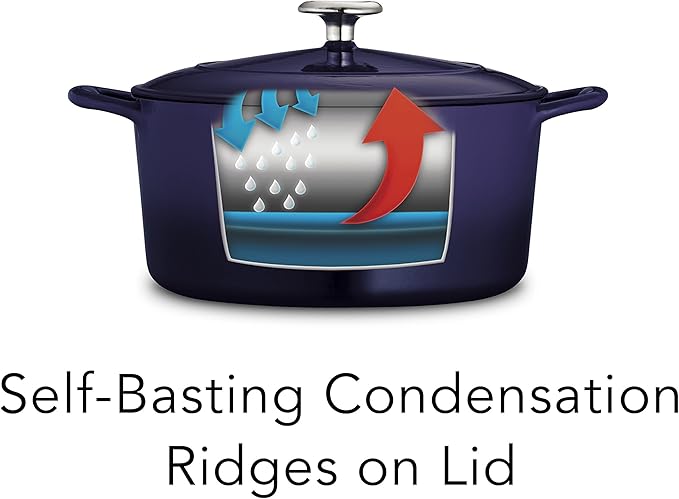 Tramontina Bestow Enameled Cast Iron Dutch Oven Pot - Image 8