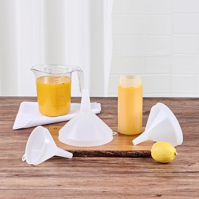 Restaurantware-Met Lux Plastic Funnel Set, 1 Pouring Tool Set - Image 7