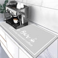 Findosom Dish Drying Mat, Cuttable Drying Mat by Findosom