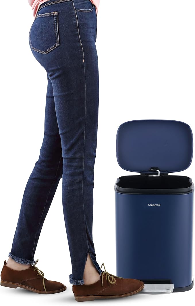 happimess HPM1006J Connor Rectangular 13-Gallon Trash Can - Image 8