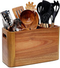 Wooden Kitchen Utensil Holder Organizer by Brightdeer