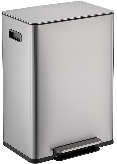 SIMPLI-Magic Infinity Edge 60L / 16 Gallon Kitchen Trash Can by Simpli-Magic