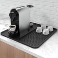 Silicone Coffee Mat, Coffee Bar Accessories Fit Under Coffee Maker Coffee by Garolue