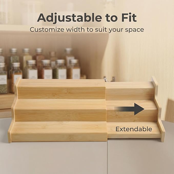 JinDoWin Spice Rack Organizer For Cabinet, Spice Organization For Cabinet - Image 7