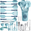 Kikcoin 43Pcs Large Kitchen Utensils Set by Kikcoin