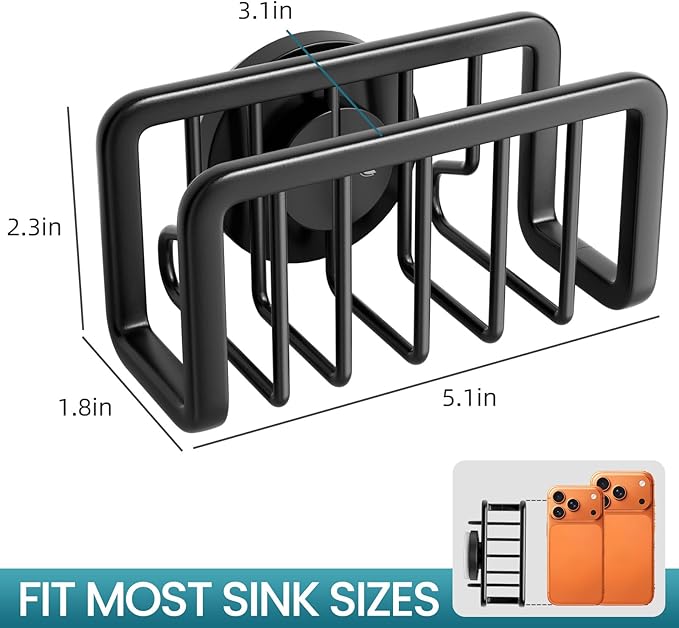 TAILI Sponge Holder for Kitchen Sink - Image 3