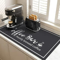 Findosom Dish Drying Mat, Cuttable Drying Mat by Findosom
