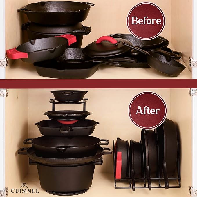 Cuisinel Pots and Pans Organizer Rack - Image 4