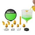 OEMTOOLS No-Spill Coolant Funnel Kit, 15 Piece Fluid and Oil Funnel Set by OEMTOOLS
