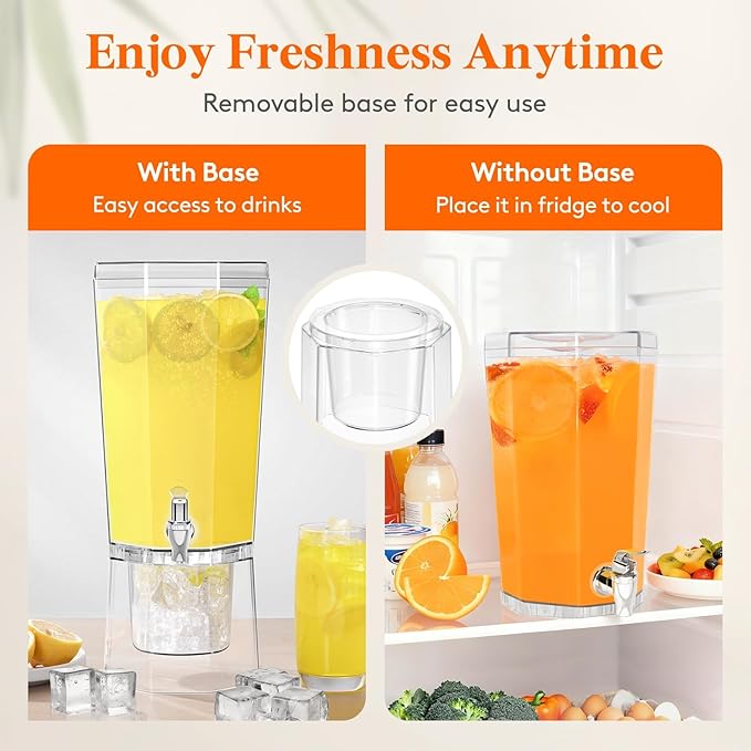 Lifewit 1 Gallon Drink Dispenser - Image 5
