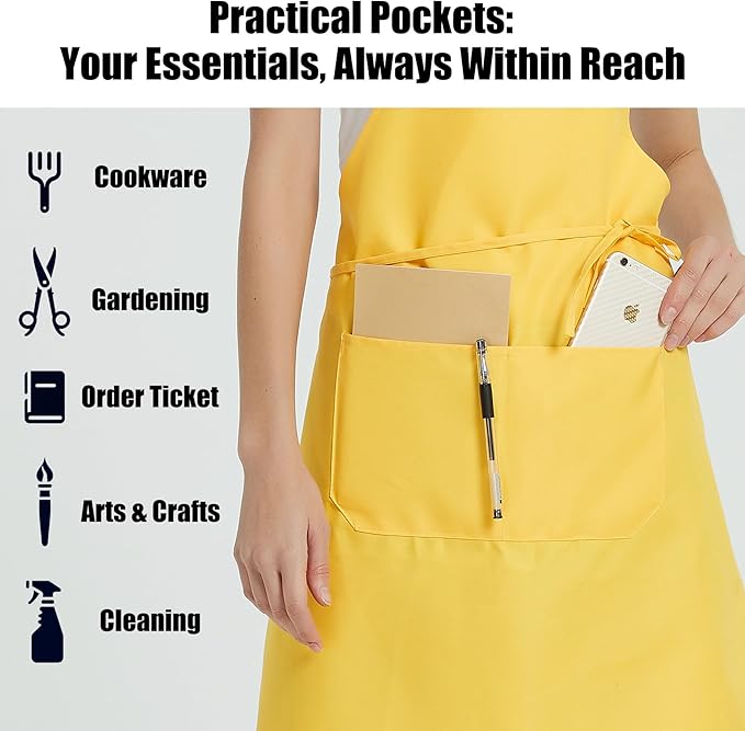 NOBONDO 12 Pack Bib Apron - Image 5