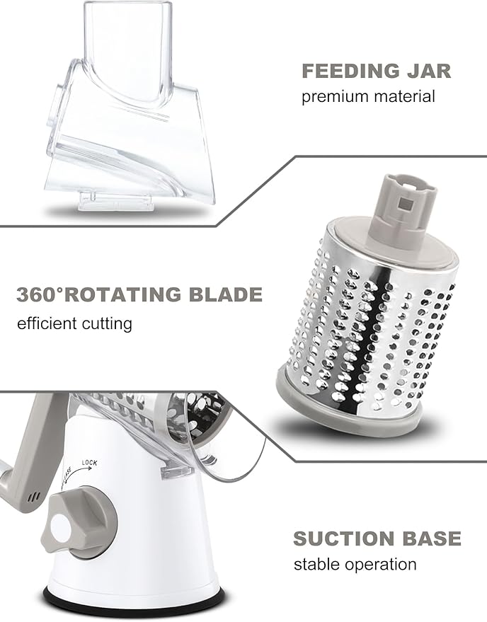 Cheese Grater Rotary, Rotary Grater - Image 6