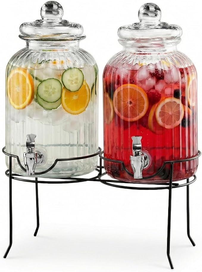 Style Setter Canyon Glass Beverage Dispenser by Stylesetter