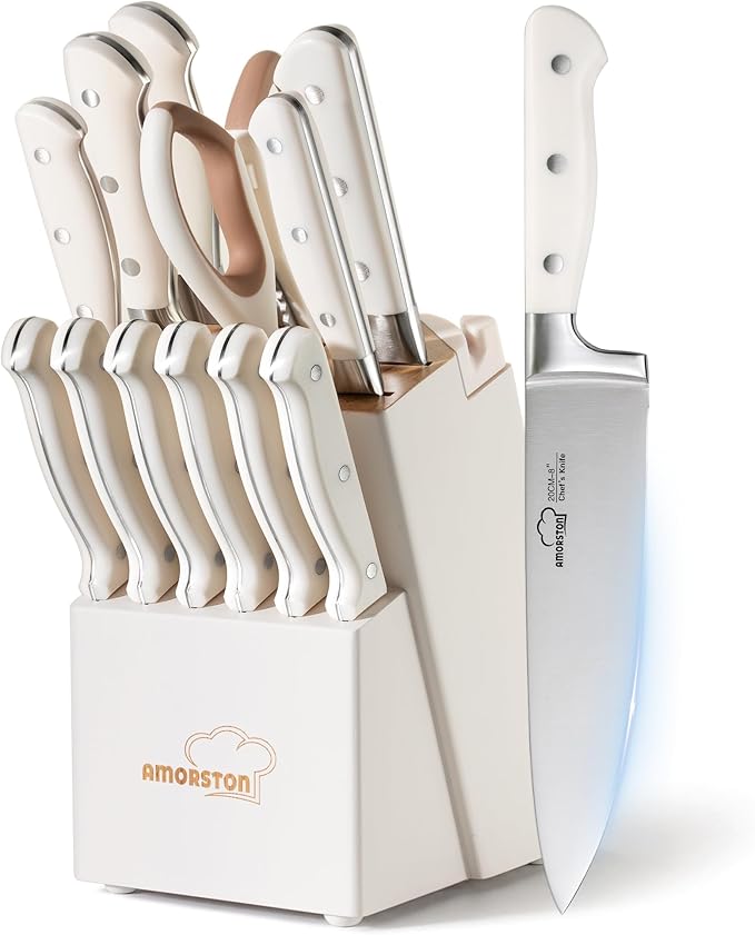Knife Set, Kitchen Knives Set by Amorston