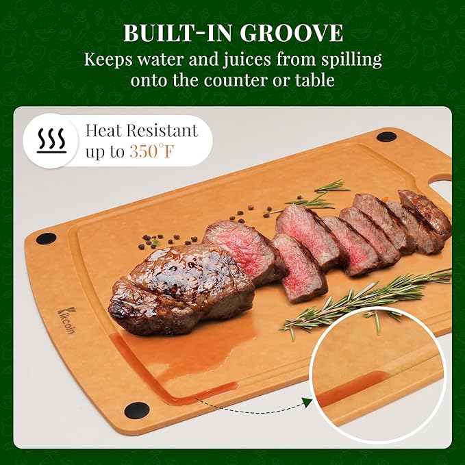 Kikcoin Wood Cutting Board, Cutting Boards - Image 4