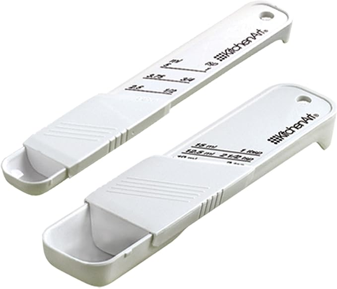 KitchenArt Adjust-A-Teaspoon And Adjust-A-Tablespoon Set, 9 x 3.5 x 0.75 inches - Image 2