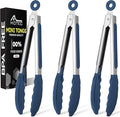 Hotec Mini Silicone Kitchen Tongs by Hotec