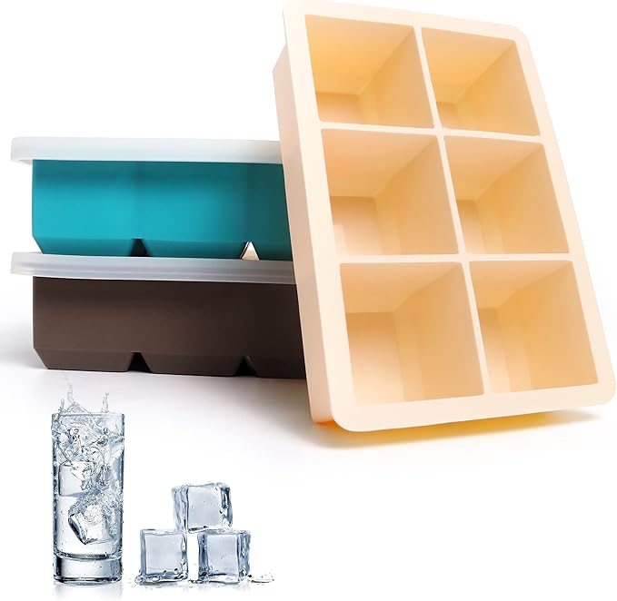Excnorm Silicone Ice Cube Trays 3 Pack - Image 7