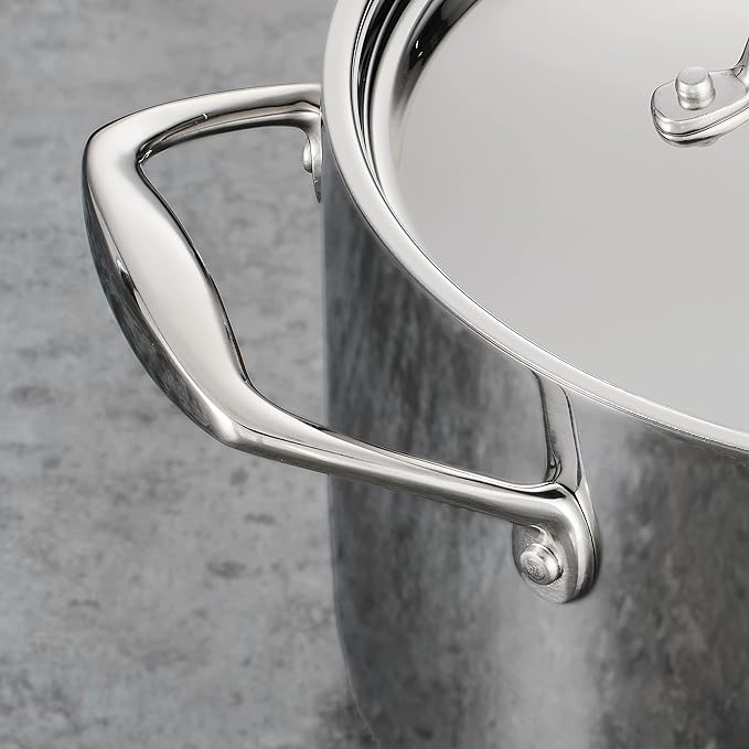 Tramontina Signature Tri-Ply Clad Stainless Steel 4-Quart Sauce Pan - Image 6