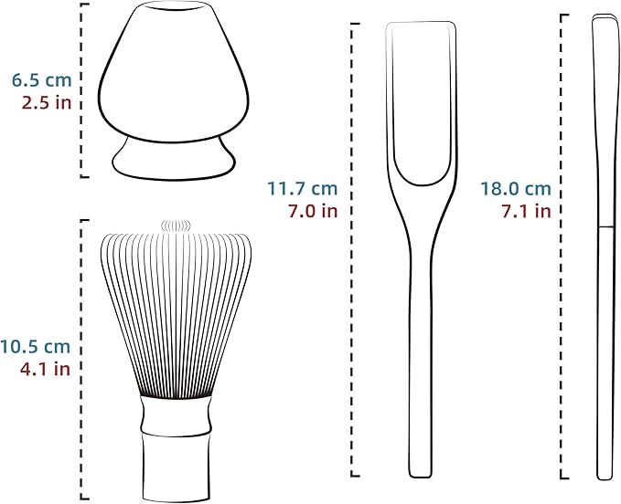 TEANAGOO MA-01 Japanese Matcha Ceremony Accessory, Matcha Whisk, Traditional - Image 8