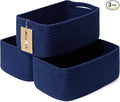MiniArk Small Storage Baskets for Organizing | Closet Organizer Bins | Shelf by MiniArkStorageBasketsHome
