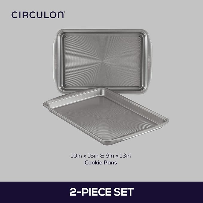 Circulon Bakeware Nonstick Cookie Pan Set, Cookie Sheets - Image 3