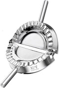KAYCROWN 6 Inch Empanada Press, Stainless Steel Dumpling Maker Dough Cutter by KAYCROWN